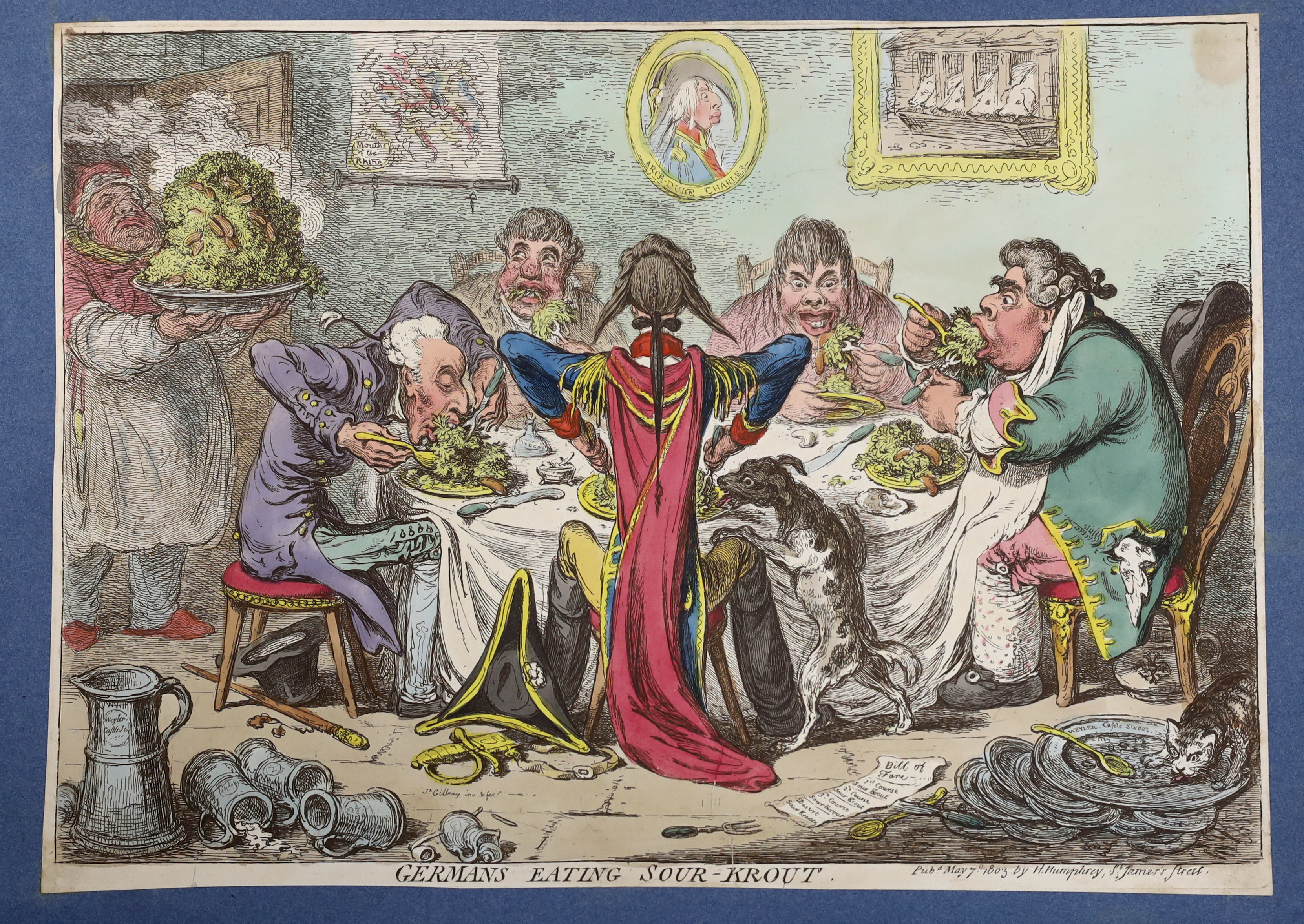 James Gillray (English, 1756-1815)